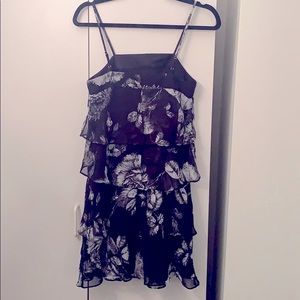 Black & White Ruffle dress